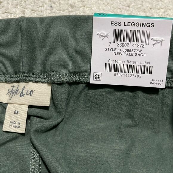 NWT - Style & Co. - 0X. Legging - Picture 5 of 7